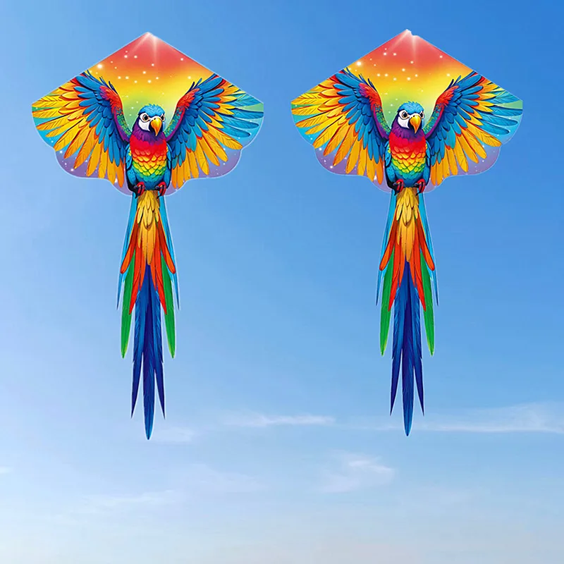 free shipping parrot kite toys for boy cerf volant professionnel peonzas con cuerda parachute basta juego outdoor games large