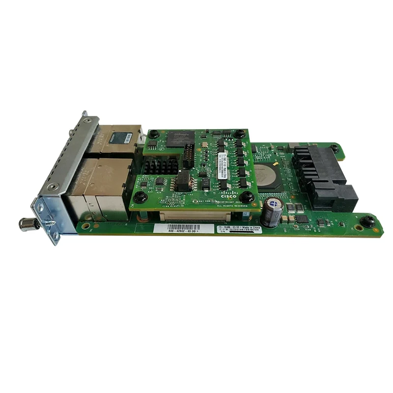 Original Expansion Module for Cisco NIM-ES2-8P Network Module 8-Port Gigabit Ethernet LAN Switch Network Interface Module 90%NEW