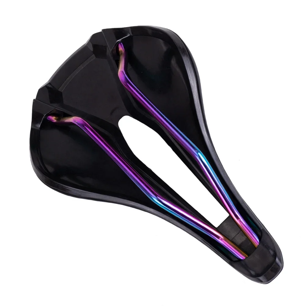 ZTTO Bicycle E-TPU Saddle Soft Hollow Seat MTB Road Bike TPU Foam Seat Titanium alloy Rail Ti Seat UltraIight Cushion