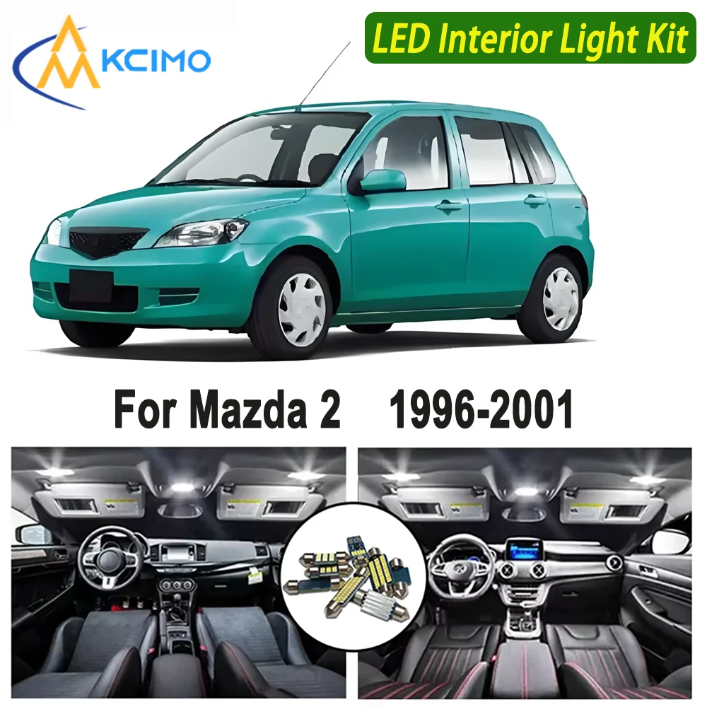 Набор ярких LED ламп для Mazda 2 (1996-2001)