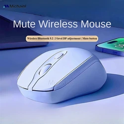 Ergonomische drahtlose Bluetooth-Maus 1600dpi Maus für Xiaomi MacBook Tablet Computer Laptop 2,4 GHz USB-PC-Setup-Zubehör