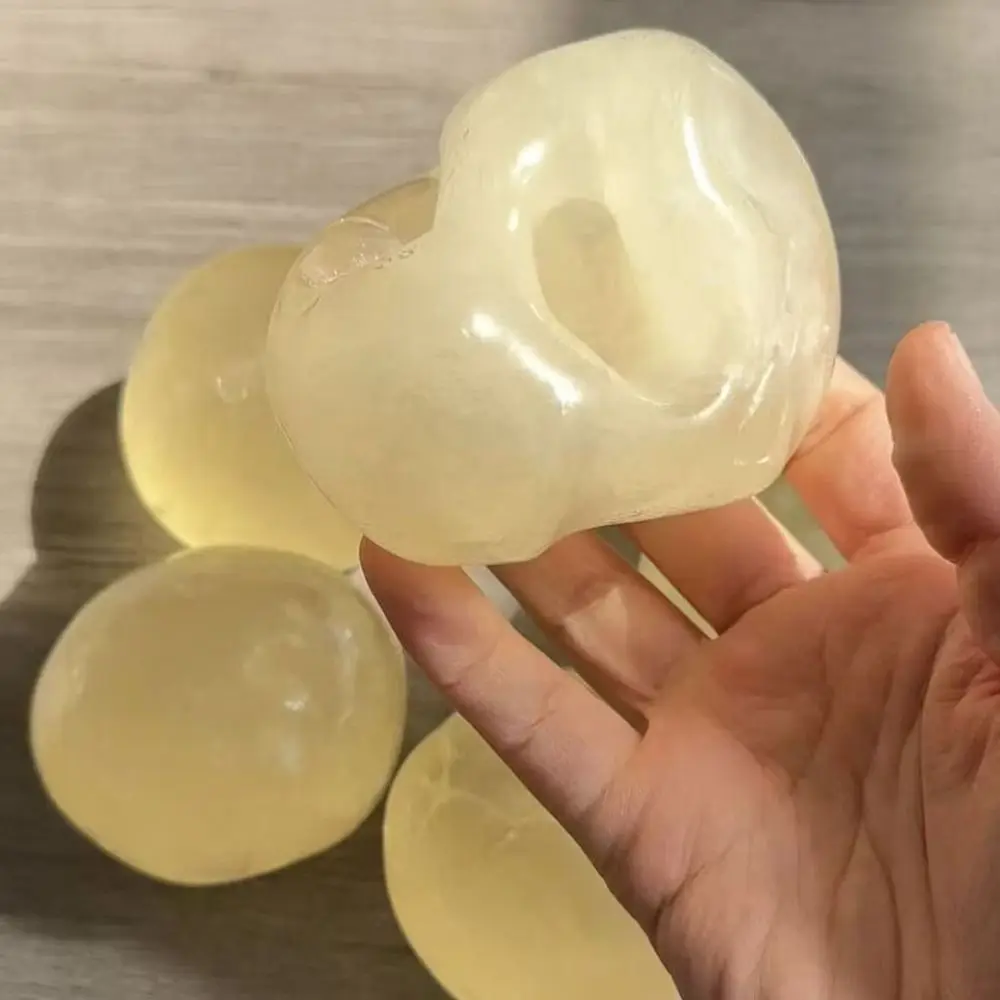 

Моделирование кролика TPR хрустальный шар твердый прозрачный водяной шар щепотка игрушка творческий реалистичный пузырь кролик щепотка игрушка