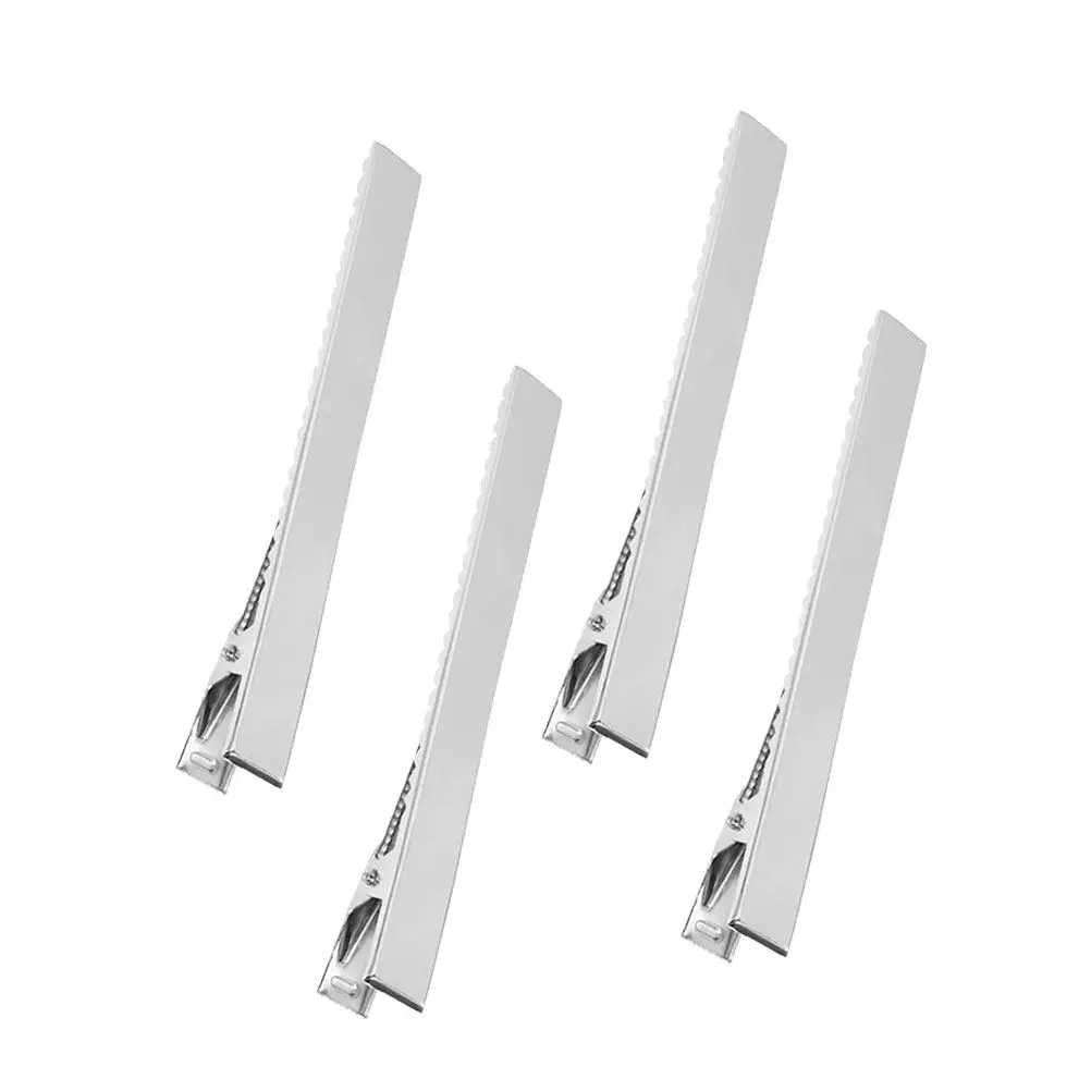 

20 шт. металлических пружинных зажимов-уточек 7,6 см, прочные зажимы для укладки волос, разделения прядей, сушки феном, салонные зажимы-крокодилы