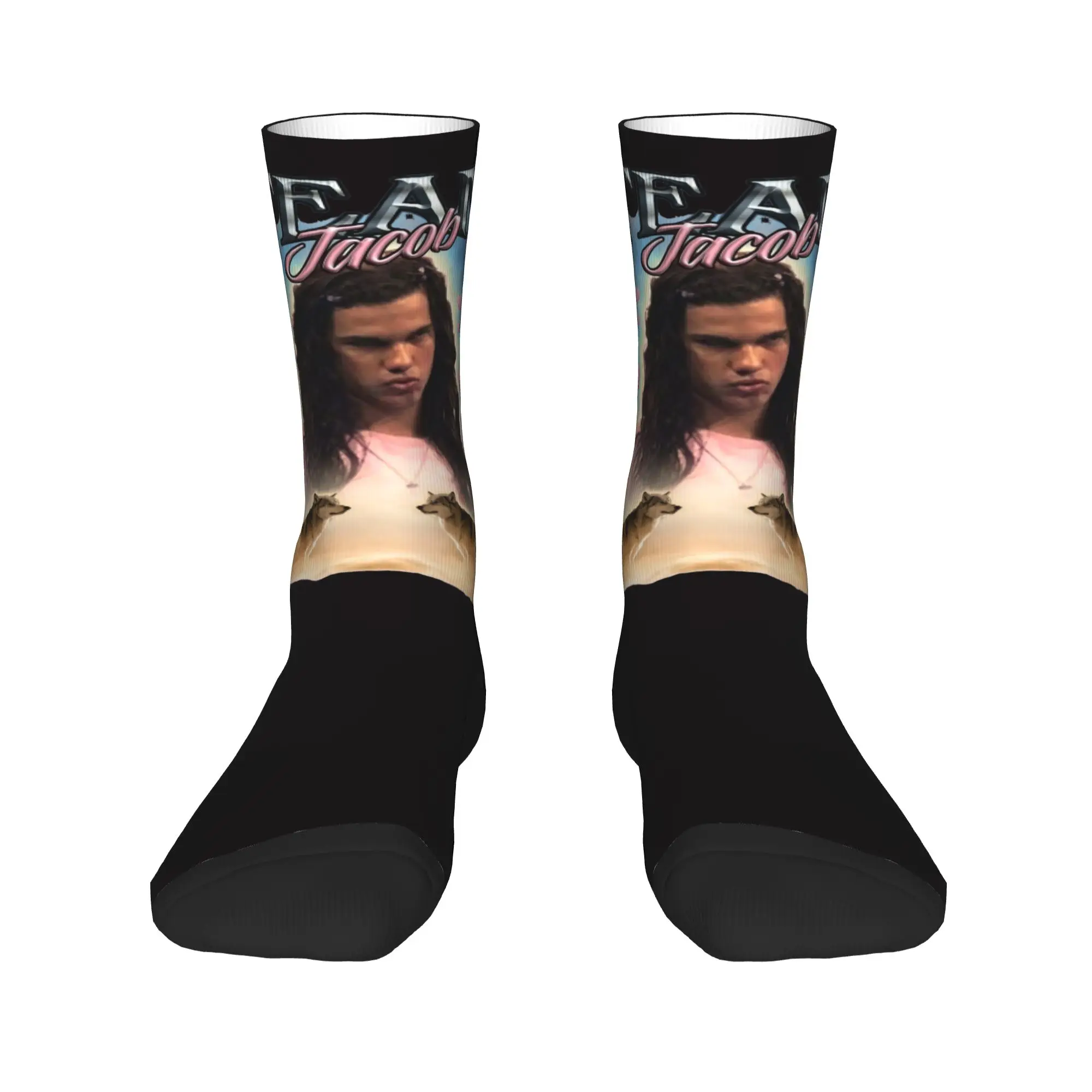 الخريف الشتاء الرجعية للجنسين فريق جاكوب ملعون مروحة الكولاج الشفق الجوارب تنفس سكيت الجوارب