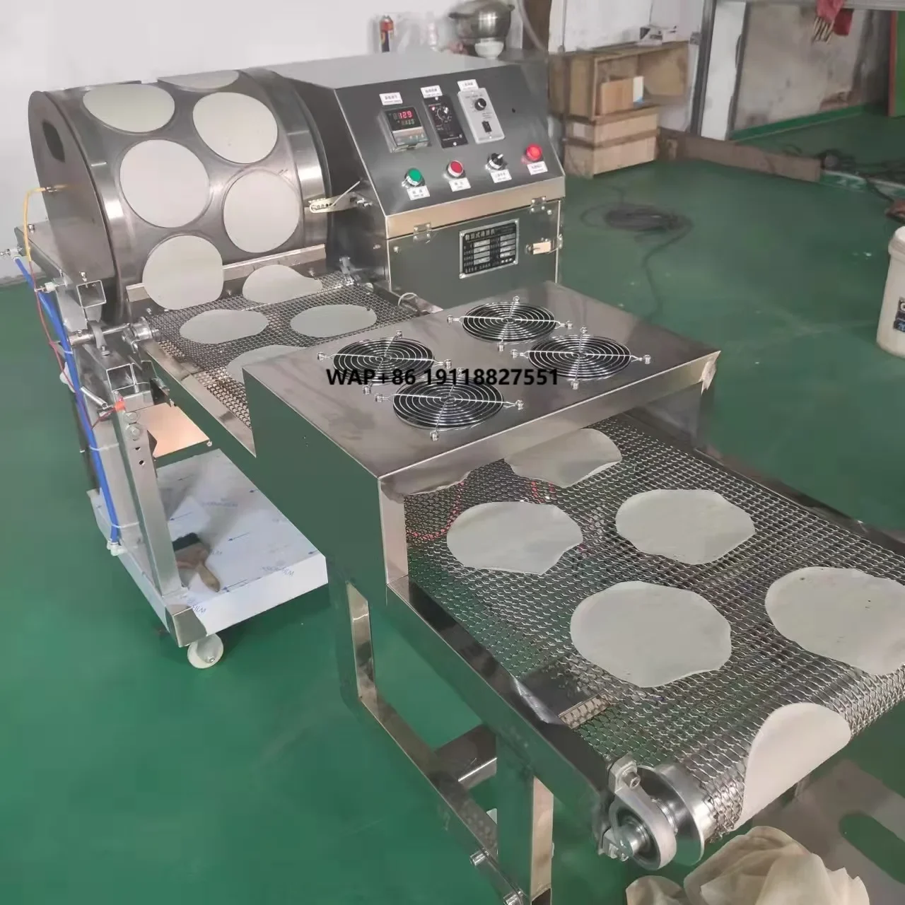 Supplier Wholesale Price Souffle Spring Roll Pancake Maker Machine/commercial Automatic Pancake Machine