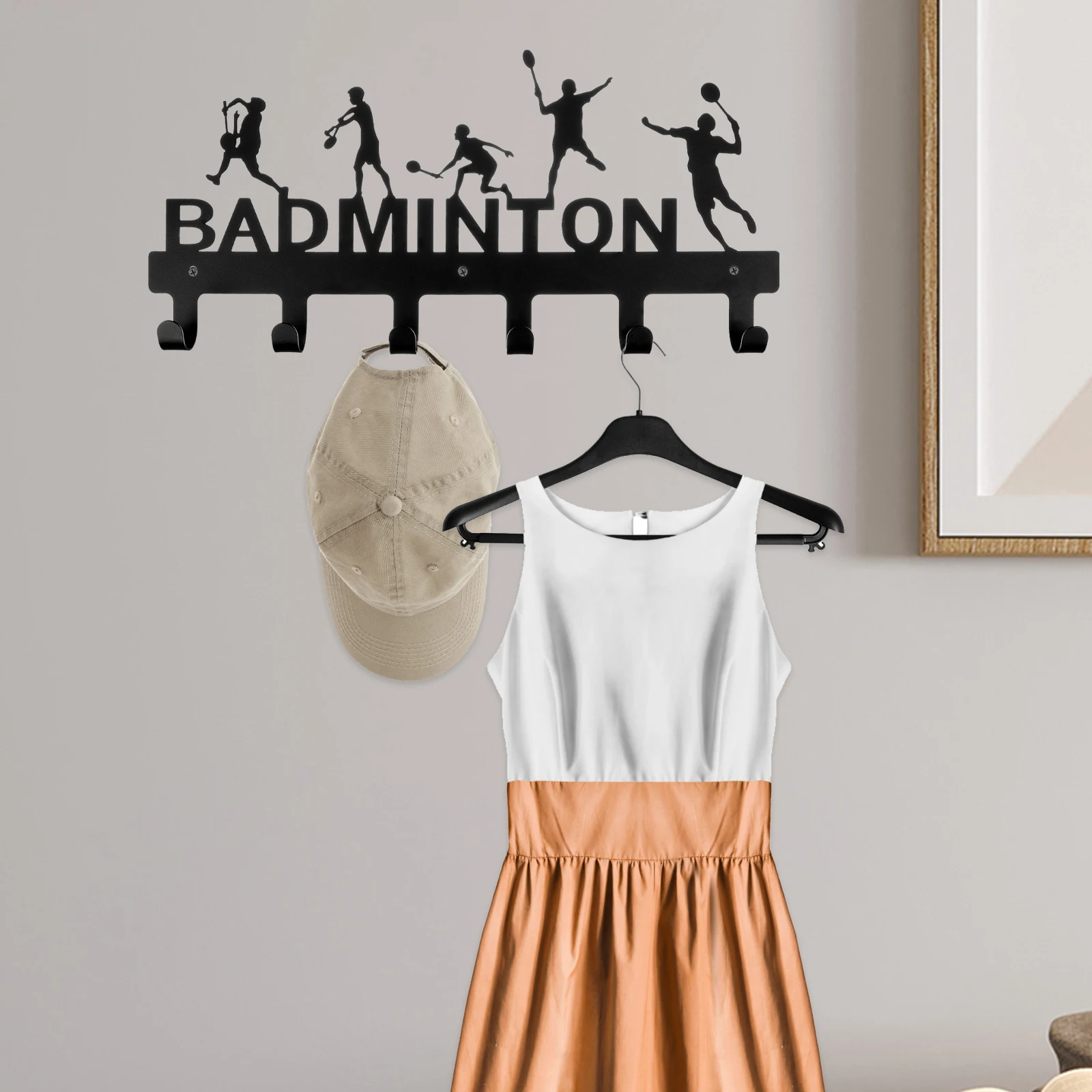 

Creative Metal Medal Display Hanger Rack Frame Wall Mounted Medal Organizer Storage Shelf For Sports Award Decoration Hook