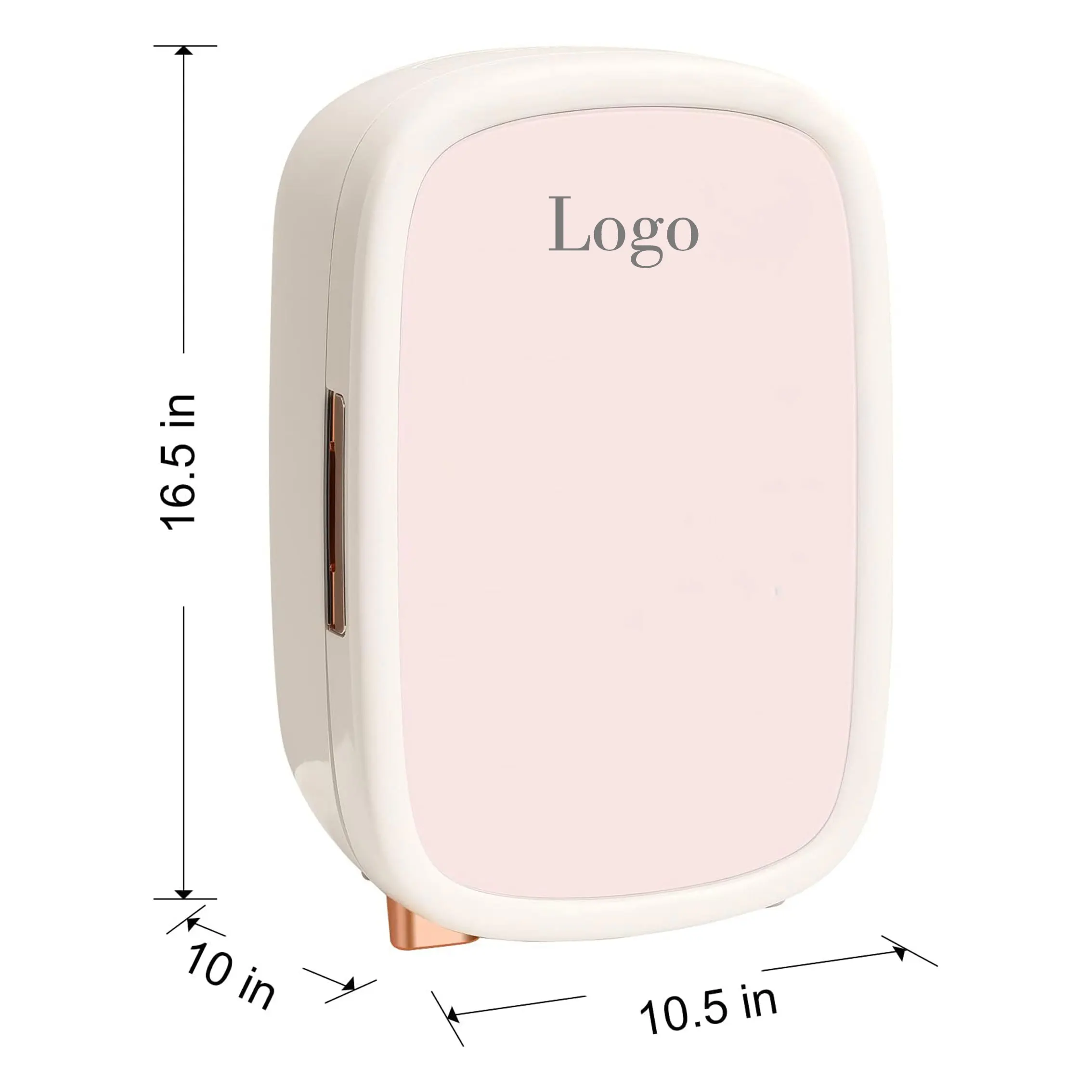 Beautifully Designed Cooluli Beauty 12L Mini Pink Skincare Fridge for Storing Masks or Jade Rollers Christmas Gifts