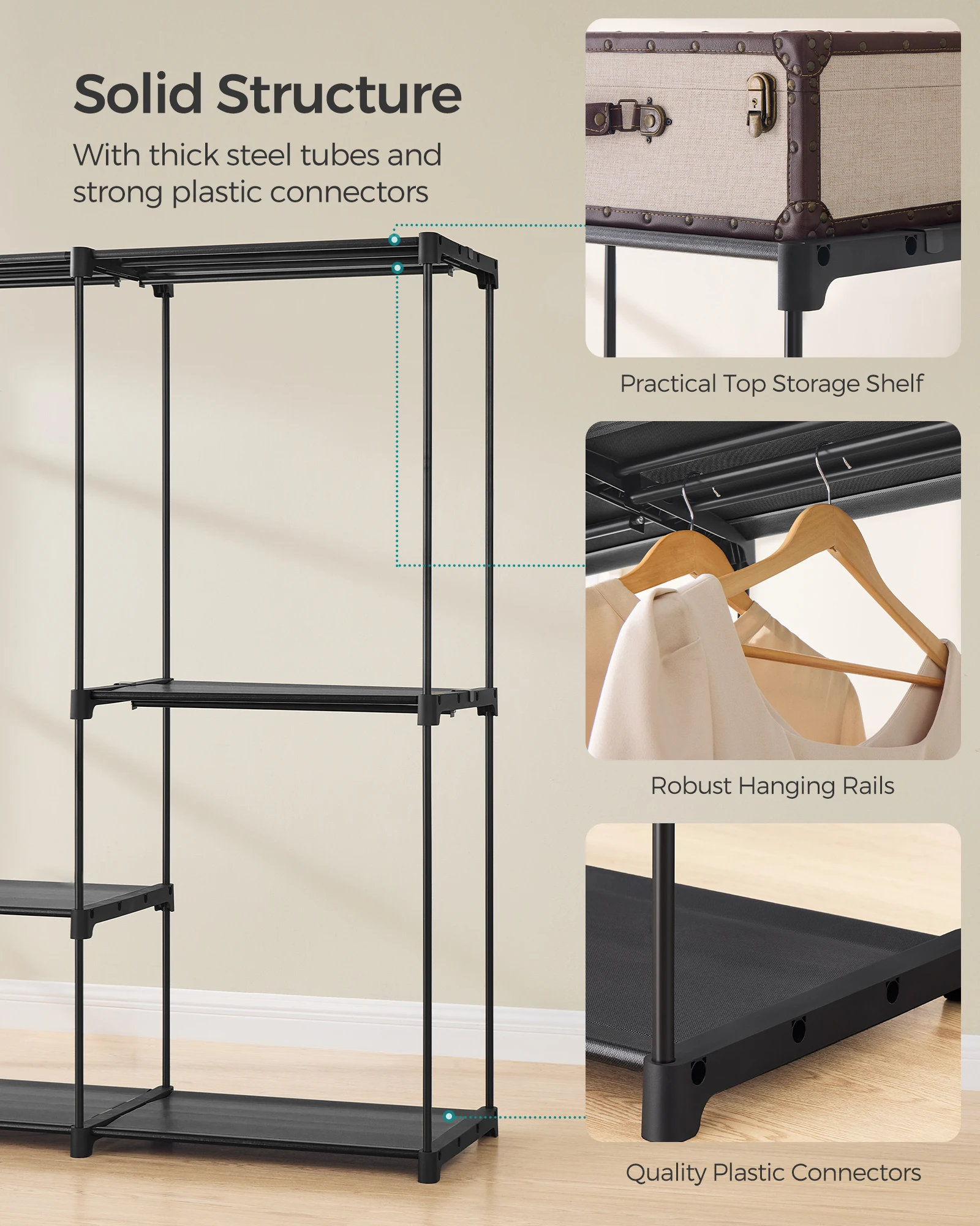 Thumbnail 4 - #2 Ranked Open Wardrobe Closet Picks in 2026