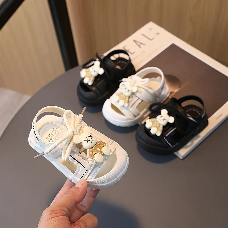 

Children's Sandals 2023 Summer Baby Shoes Little Children's Shoes Baby Walking Shoes Soft Sole Boys' and Girls Sandals Kid Shoes