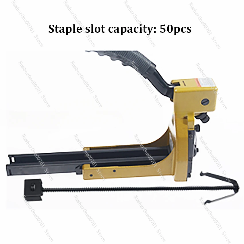 Manual Carton Closing Stapler Top Carton Stapler Gun Sealing Machine Nailer Packer for 15-18mm Staples Carton Box Tool