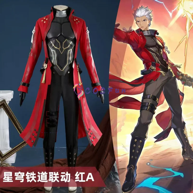 

Fate Archer Linkage Honkai: Star Rail Косплей Костюм Хэллоуин Вечеринка Великолепная Униформа Аксессуары Реквизит Полный Набор COSFun