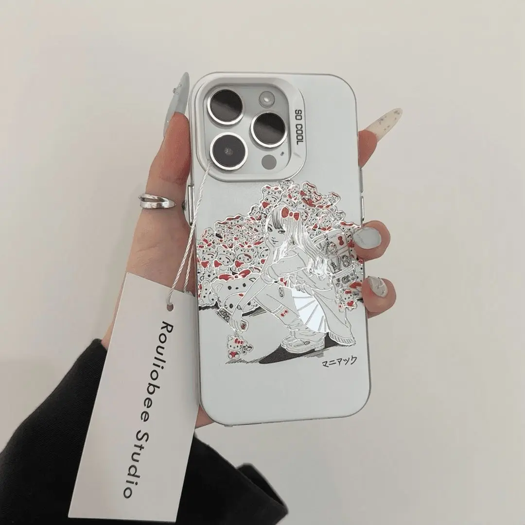 Original Hello Kitty Tomie Kawakami Phone Case for OPPO A16 A17 A18 A31 A37 A38 A53 A55 A57 A58 A74 A76 A78 A94 A98 4G 5G Cover