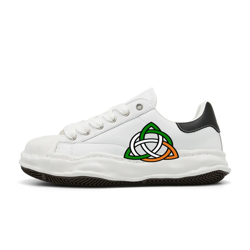 

Celtic Knot Irish retro fashion street sneakers, designed to be retro, stylish, comfortable, and versatile, suitable for street