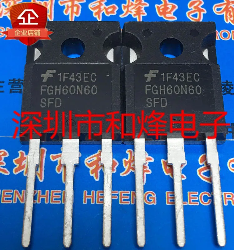 

FGH60N60SFD TO-247 600V 60A новый оригинальный запасной чип питания