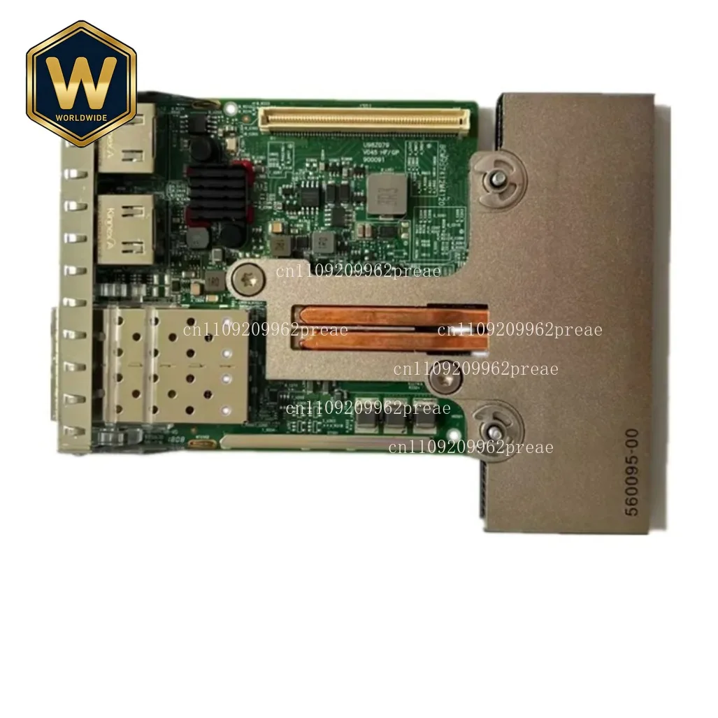S FOR Dell Broadcom 4-Port 57412 Network Card - 2x10Gb SFP+ & 2x1GBase-T, RNDC NWMNX