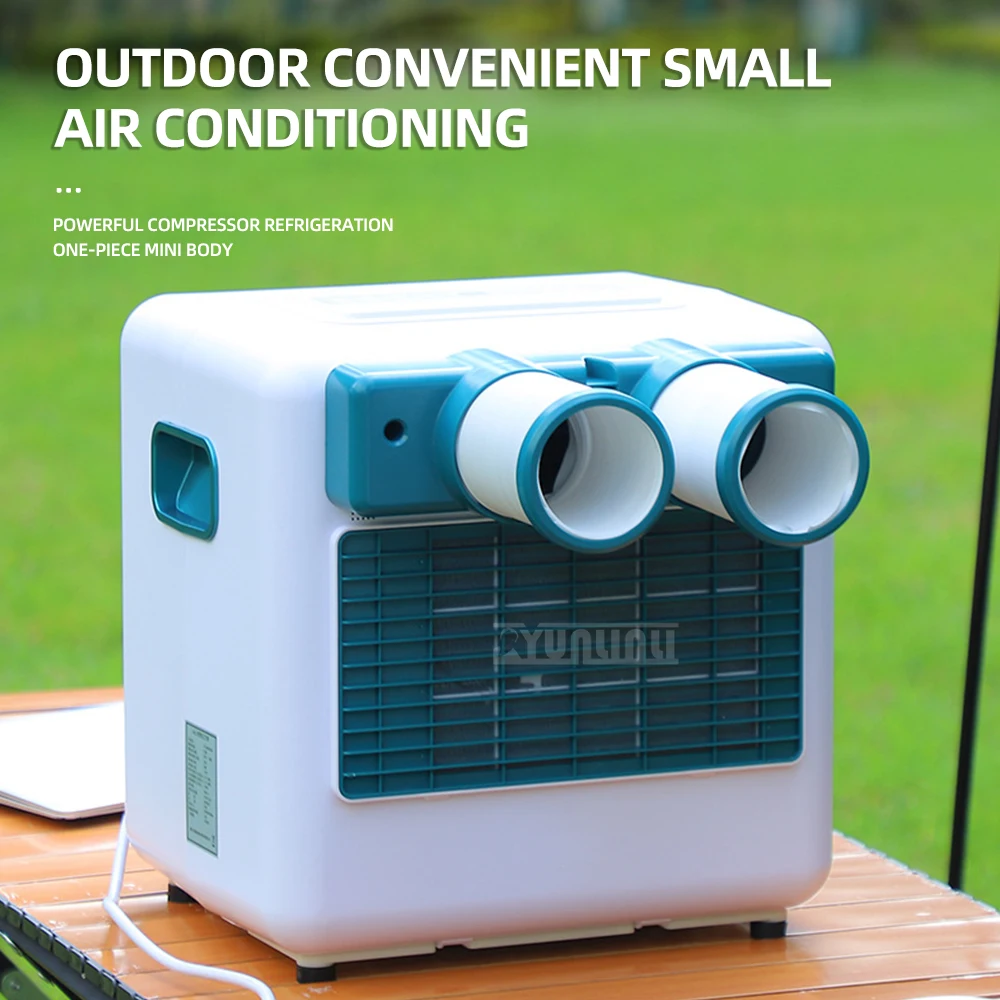 Домашний небольшой кемпинг, мобильный кондиционер, охлаждение, 220 В, бесплатная установка, охлаждение кондиционера