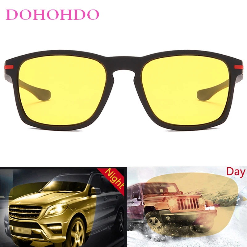 مربع الاستقطاب النظارات الشمسية الرجال العلامة التجارية مصمم نظارات شمسية موضة المضادة للوهج القيادة للرؤية الليلية النساء نظارات lrest UV400 #3