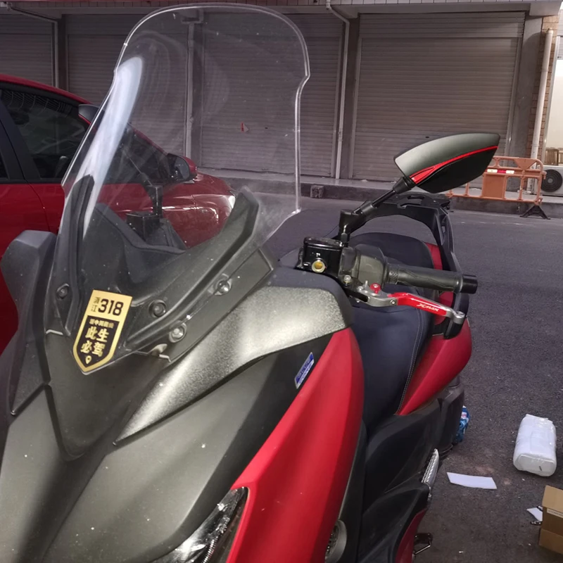 لياماها T-MAX TMAX 530 560 SX DX TMAX530 TMAX560 XP530 Tech MAX مرايا الرؤية الخلفية القابلة للتعديل للدراجات النارية ، المرايا الجانبية المميزة #3