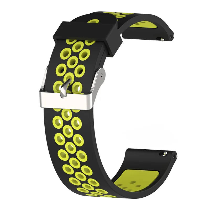 Pulseira de silicone para garmin venu sq 2/garminmove 3 estilo luxe/vivoactive 3 4 banda pulseira de relógio inteligente correa