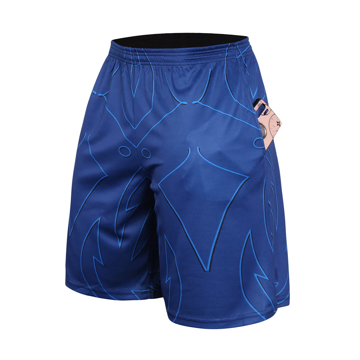 Comércio exterior calções de desporto masculino grandes cuecas de praia shorts masculinos calções soltos