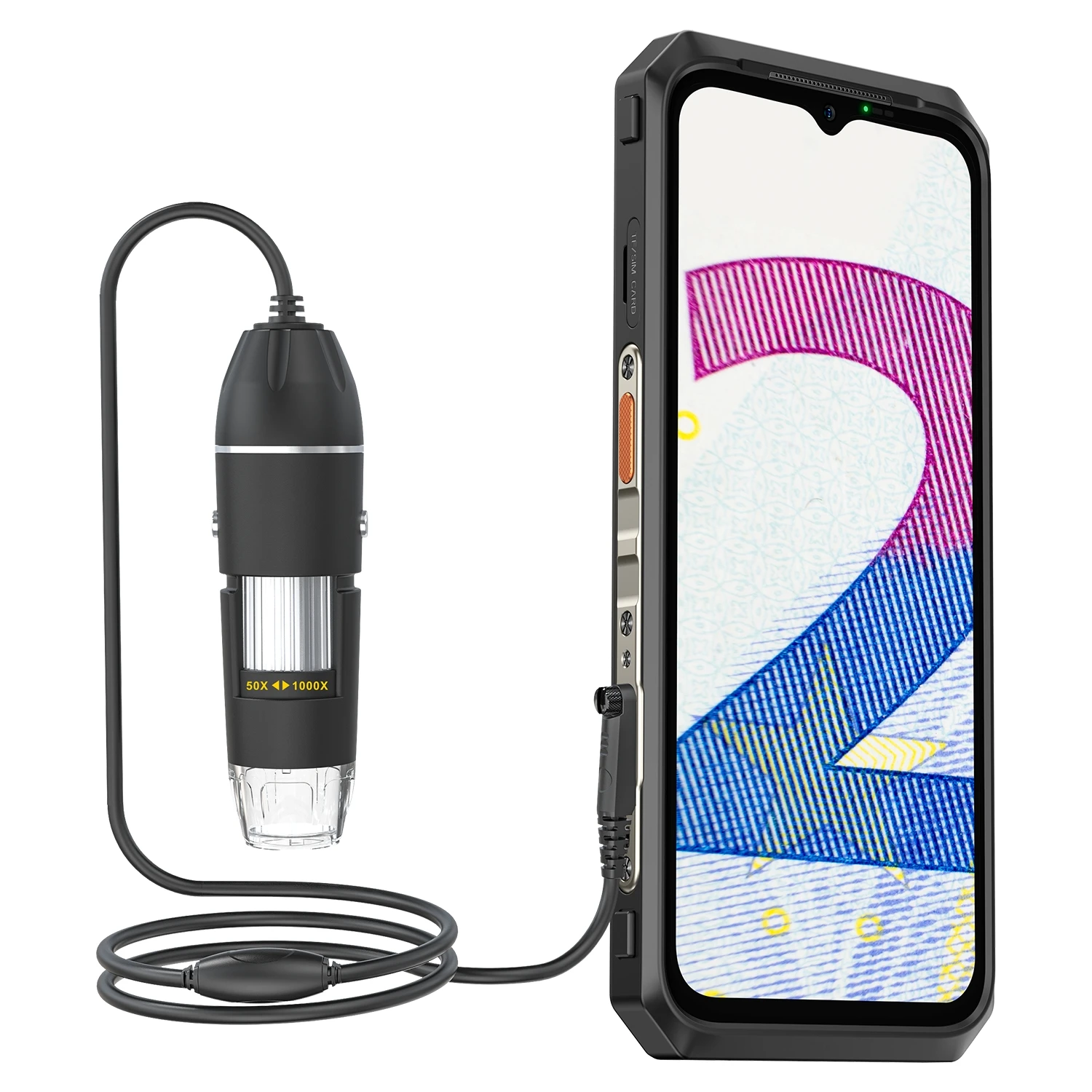 Ulefone uSmart C01 Wired Digital Microscope For Ulefone Armor 28 Series For Ulefone Armor Series Phone other Armor Pad Series