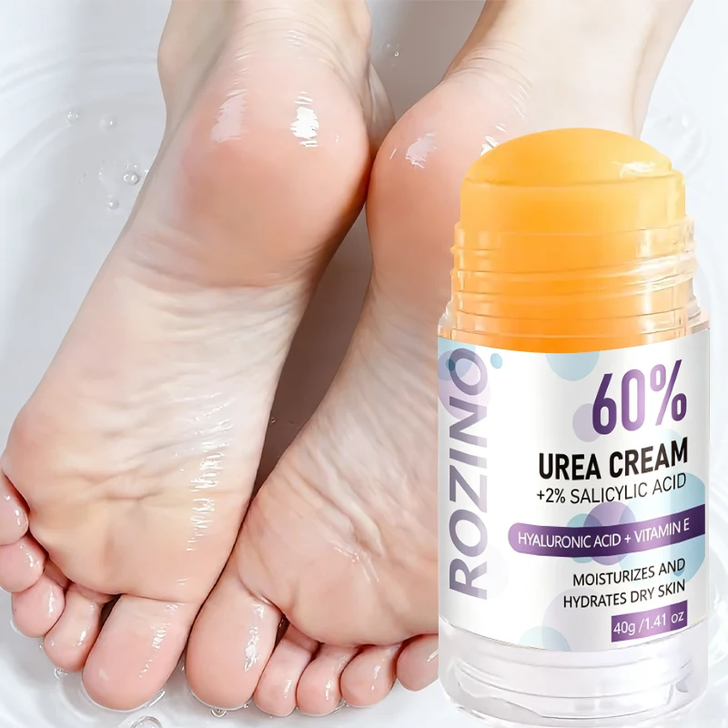 Anti-Extreme Dryness and Crack Prevention Cream, Urea Cream for Dry and Cracked Skin, 60% Urea + 2% Salicylic Acid, Long-Lasting Moisturization, Deep Hydration, Locks in Moisture, Cares for the Skin Barrier, Moisturizes, Softens, and Smooths the Skin, Suitable for Dry, Chapped, Rough Skin, Stick-Shaped Design, Easy to Carry and Use, Can Be Used on Hands, Heels, Ankles, and Elbows, Ideal Holiday Gift