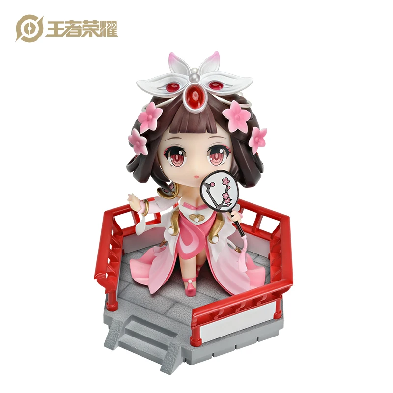 

King of Glory Garden Fantasy Zhen Ji Version Q Hand Made Collection Anime Figure Animation Ornament Doll Anime Figure Toys