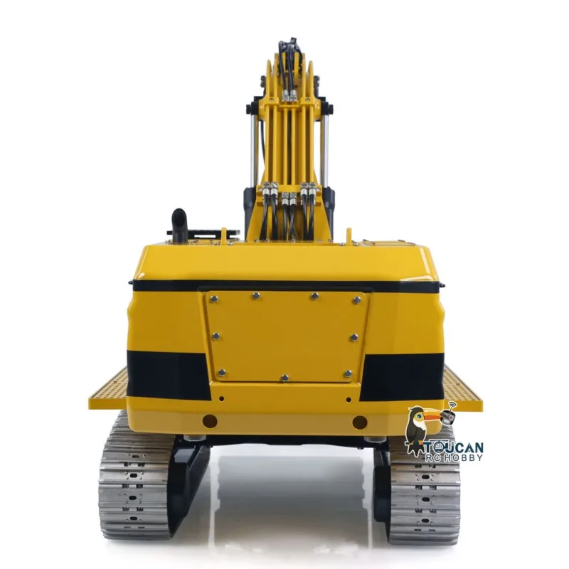 395F RC حفار 1/12 55 كجم! جهاز تحكم عن بعد معدني حفارة هيدروليكية مجنزرة 2830 محرك بدون فرشاة نظام مضخة مزدوج راديو Flysky #4