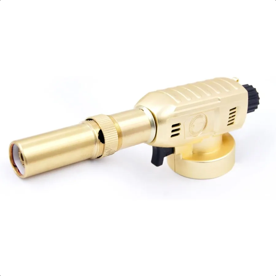 

Кухонные паяльные горелки 8098, металлические модели, многофункциональная кухонная зажигалка с регулируемым пламенем для Creme Brulee Derts и выпечки — батан G