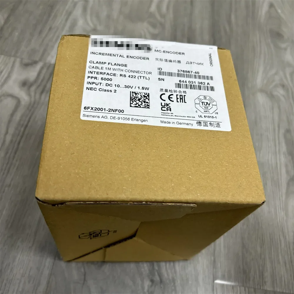 Encoder Asli RS 422 /TTL 5000 P/R Poros Flange Penjepit 6FX2001-2NF00