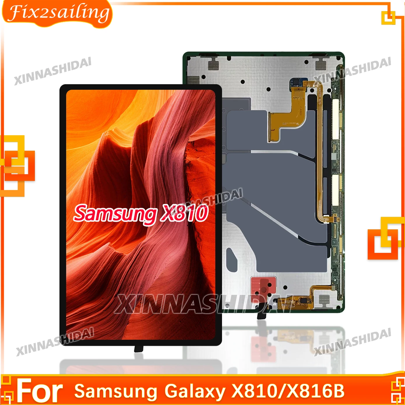

100% протестировано для Samsung Galaxy Tab X810/X816B ЖК-дисплей с цифровым преобразователем сенсорного экрана в сборе для Samsung Galaxy Tab X810/X816B ЖК-дисплей