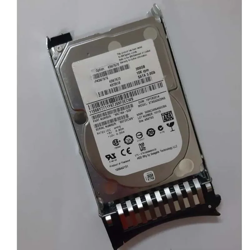 

100%New In box 3 year warranty 300G SATA 2.5inc 43W7673 43W7670 HS22 HS23 Need more angles photos, please contact me