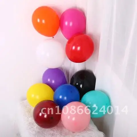 

30pcs 10inch 12 inch matte latex balloon baby pink blue red green baby shower balloons wedding happy birthday party decoration3