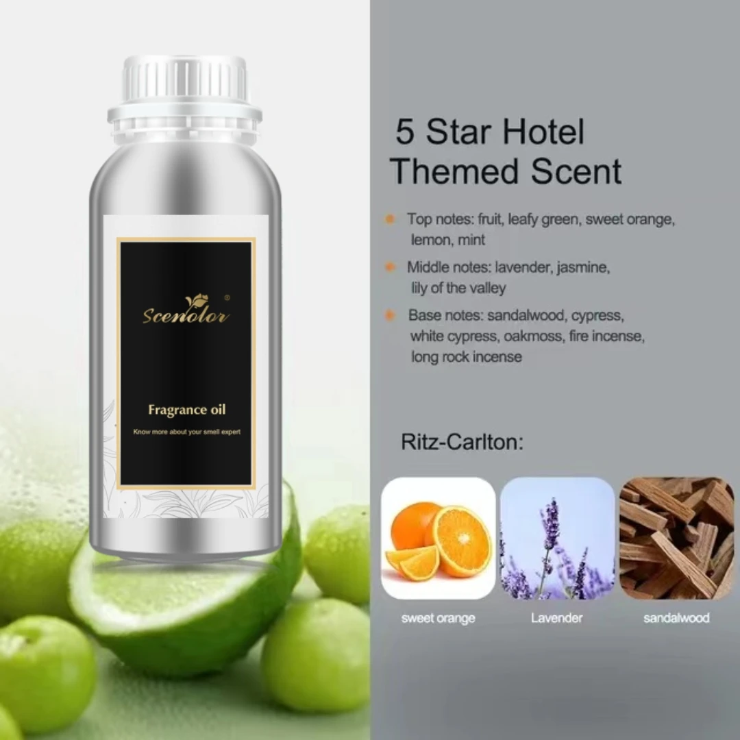 TOP Hotel Essential Oil 500ml Pure Plant Extrat Room Fragrance Home Air Freshener Vienna hotel Oasis Essential Oil For Diffuser