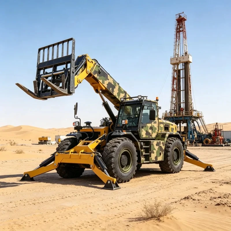 FOB Multi Purpose Telehandler With Various Attachments For Construction Site Professional Manufacturer Direct Sale Support