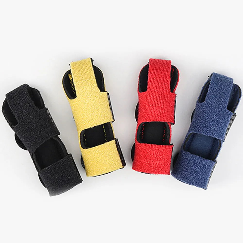 Finger Sprain Dislocation Fracture Splint Corrector Adjustable Pain Relief Trigger Support Finger Fixing Splint Straighten Brace