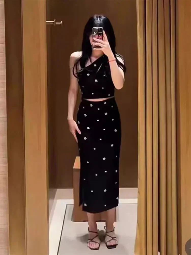 2 Piece Sets Women Outfit Luxury Elegant Elegance New Two Piece Set Woman Two Pieces Casual Elegant Restore Ancient Ways 2024