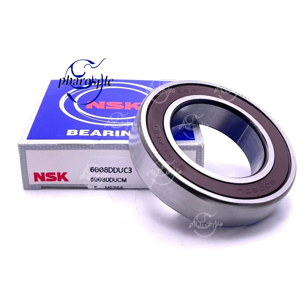 NSK 6008 DDU C3 Deep Groove Radial Ball Bearing 40x68x15mm 6008 RS 6008-2RS