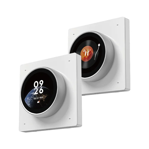 

Tuya 4 Gang Aluminum Light Panel Tuya Smart Scene Button Dimmer Switch Customize Wallpaper Smart Voice Control Knob Switch