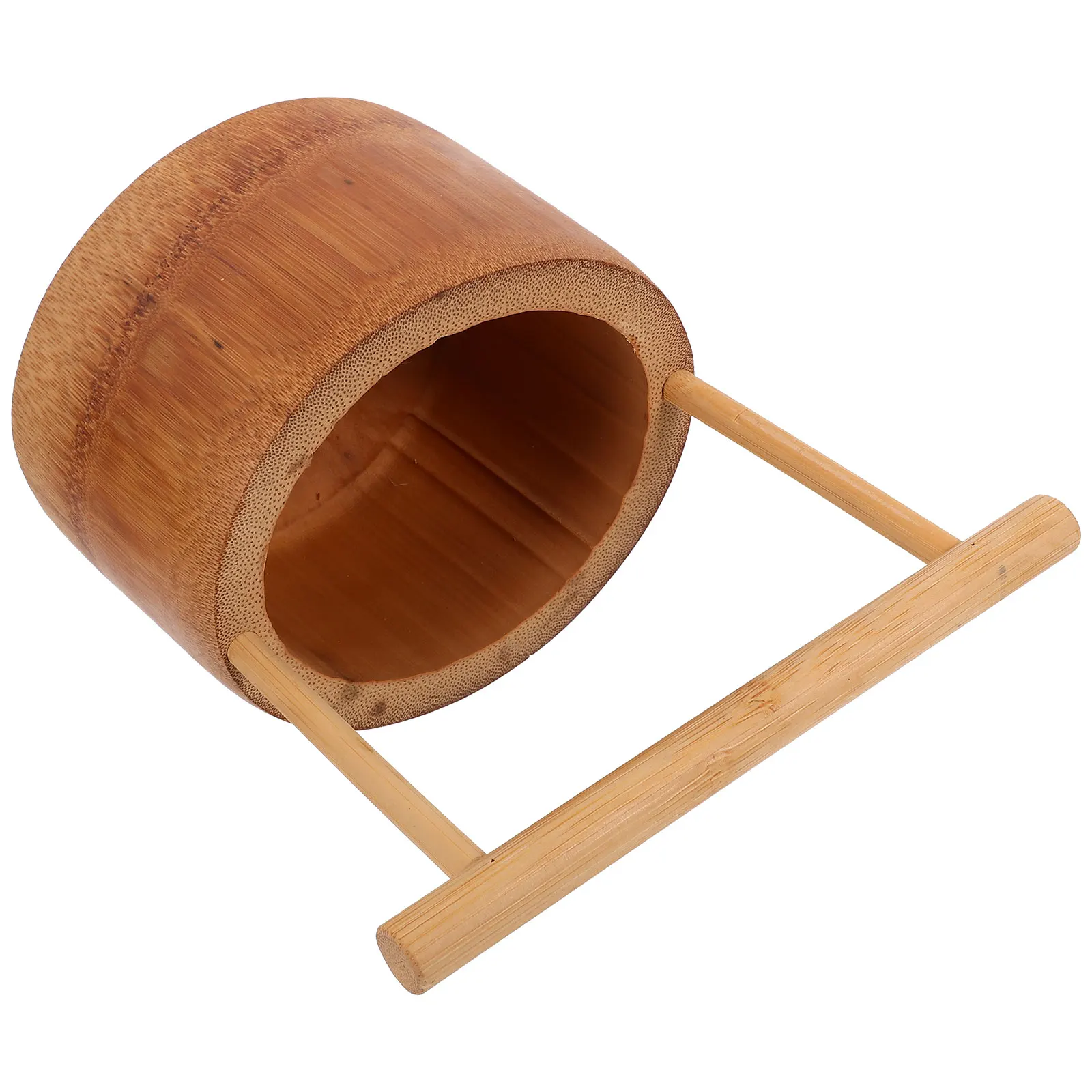 

Portable Bamboo Bucket Handheld Food Storage Container Beautiful Practical Gift Choice Restaurants Hotels Special Occasions