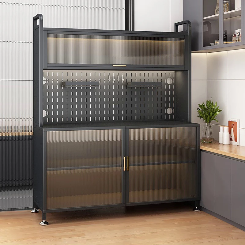 

Kitchen shelves, multi-layer storage shelves, microwave racks, floor-to-ceiling multi-layer kitchen cabinets, sideboards