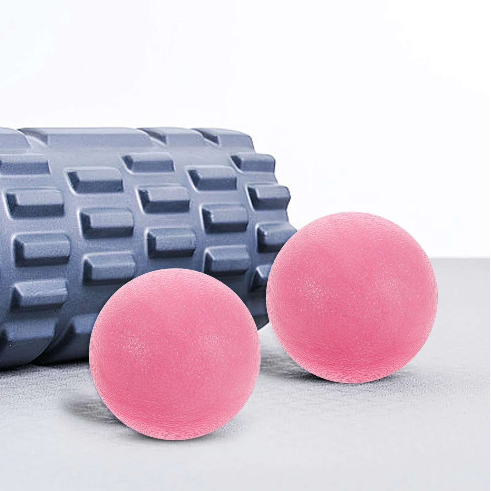 2-teiliger Massageball Tpe Muskeltherapieball für tiefes Gewebe, myofasziale Entspannung, Triggerpunkt, Schmerzlinderung, Fitness-Erholungswerkzeug