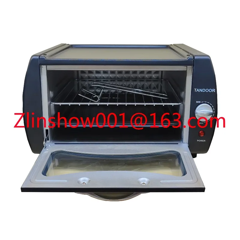 Mini four électrique Tandoor 15L 2100W, boîtier métallique, grille-pain, pour usage domestique et hôtel, allemagne, royaume-uni, Europe, cuisson chaude
