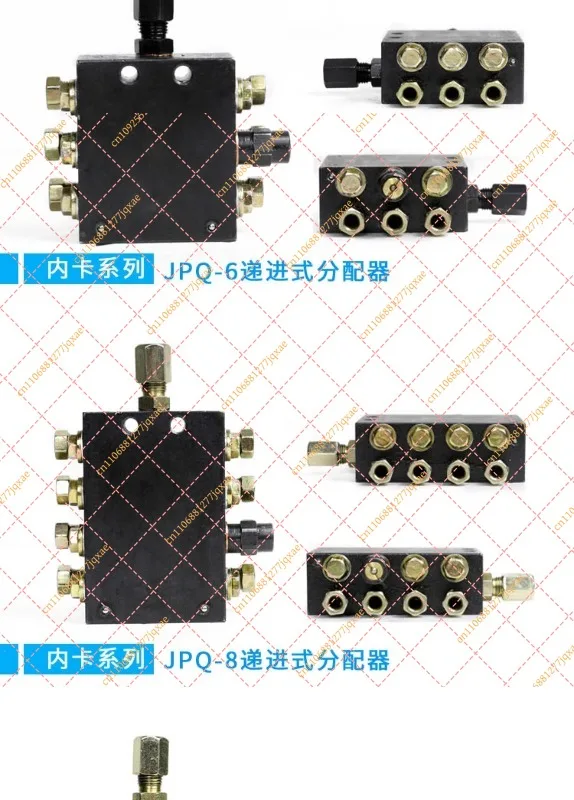 Distributor pu-mp, concrete pu-mp truck, paver, Zhonglian but-ter distributor, grease distribution valve, progressive type