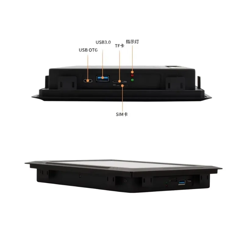 Industrial Ip65 Waterproof Capacitive Touch Panel Pc 10.1 Inch Embedded Customized Rugged PC RS232 USB