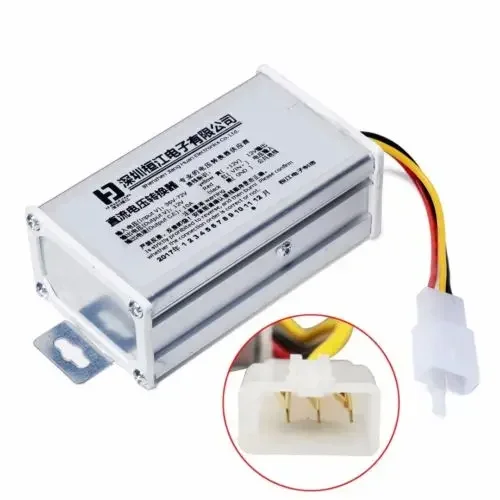 Electronic Transformer DC 36V 48V 60V 72V To 12V 10A  Electric Bicycle Converter Adapter Down Transformer