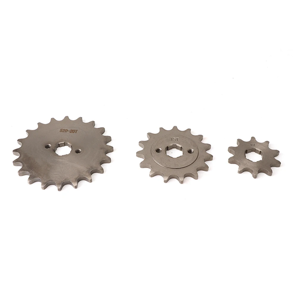 Front Engine 520 20mm 10T 11T 12T 13T 14T 15T 16T 18T 19T 20T Sprocket For Honda Lifan ZongShen YCF ATV Quad Dirt Pit Bike Buggy