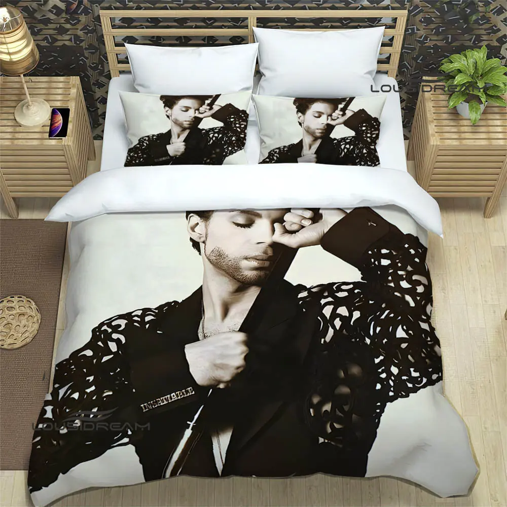 Singer Prince Purple Rain Bedding Sets exquisite bed supplies set duvet cover bed comforter set bedding set luxury birthday gift