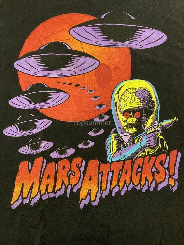 Vintage Mars Attacks Shirt Xl