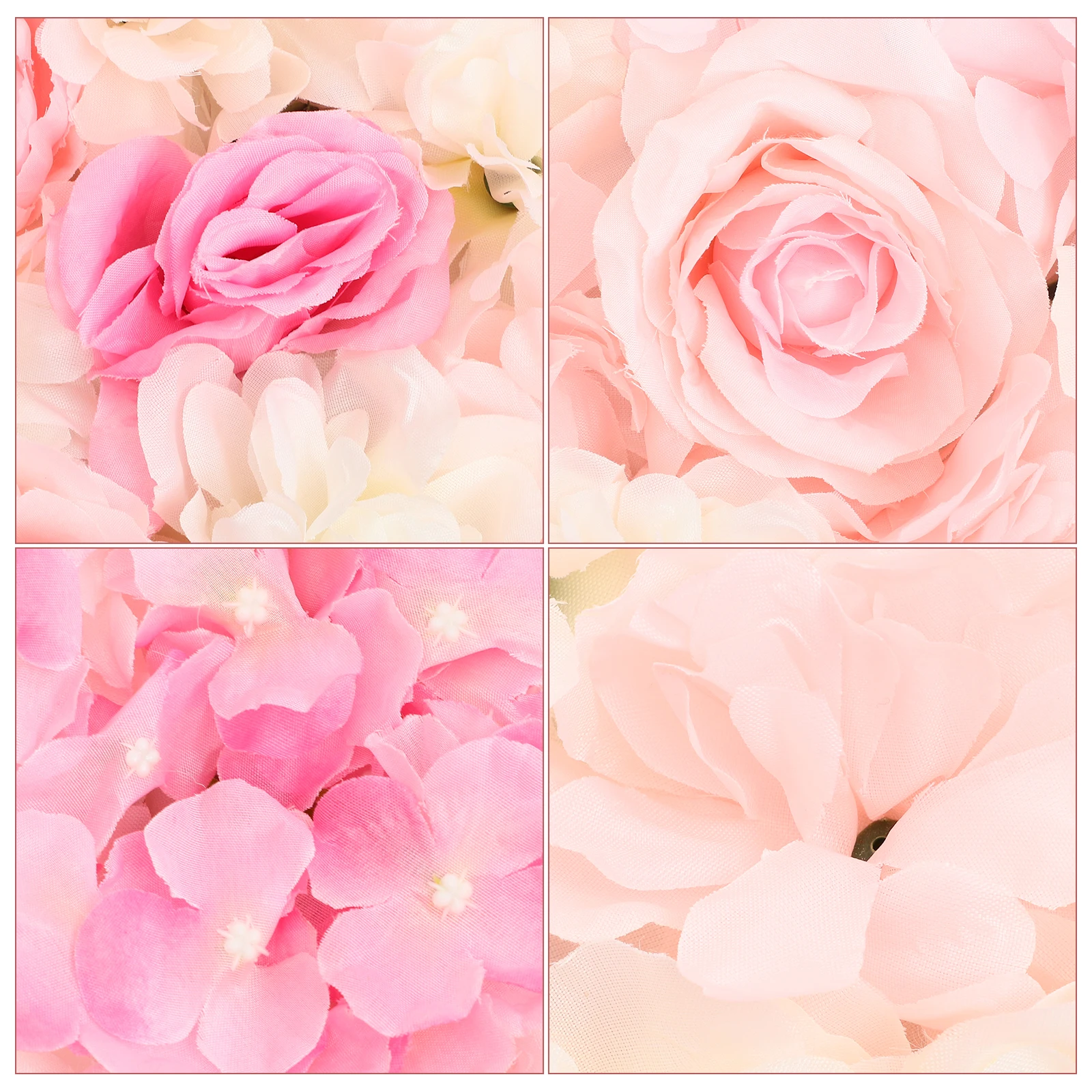 

Silk Pvc Artificial Rose Hanging Decor Fake Flower Wall Panels Home Wedding Party Ornament Faux Rose Wall Pendant Garden Decor